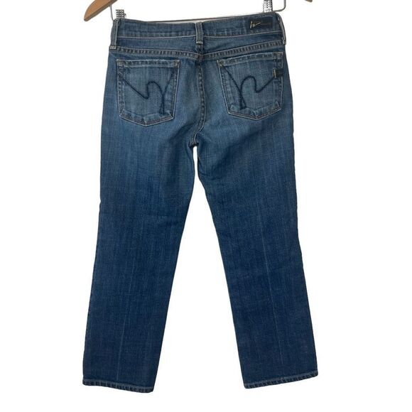 Citizens Of Humanity Kelly #063 Low Waist Crop Stretch Jeans Sz 24 - Picture 3 of 11